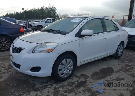 2012 Toyota Yaris from USA, damaged, VIN JTDBT4K32CL021613
